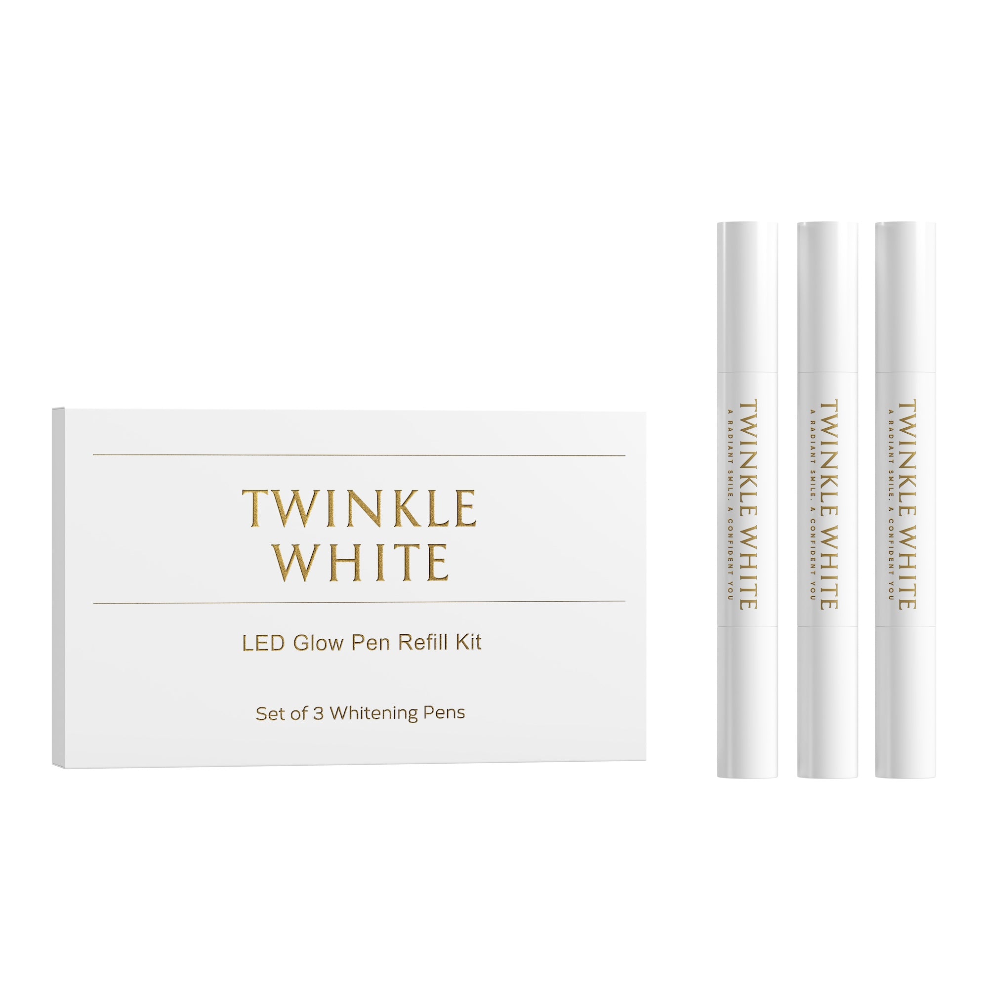 LED Glow Pen Refill Kit-3 Pack Whitening Pens