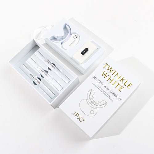 Twinkle White® Advanced Waterproof IPX7 LED Teeth Whitening Kit